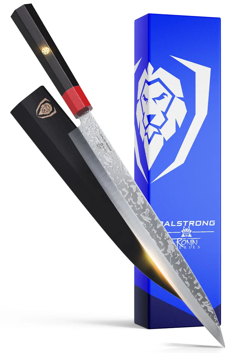 10.5-Inch Yanagiba Sushi Knife – Single-Bevel Traditional Blade, Ronin Series By Dalstrong 1