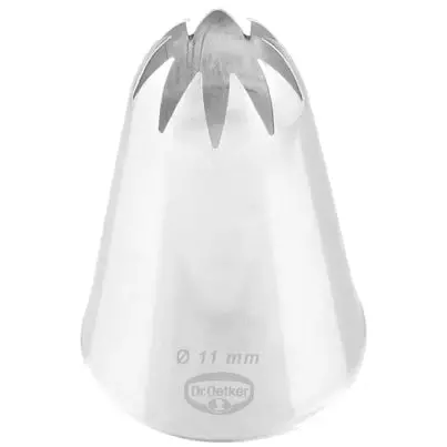 11Mm Polished Stainless Steel Star Cookie Cutter – Tüllen-Manufaktur 1