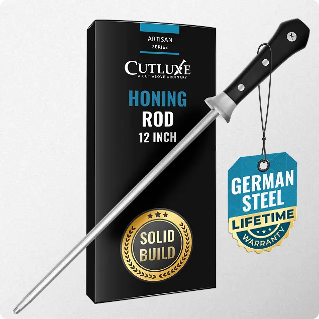 12-Inch Professional Honing Steel Rod – Straightening & Maintenance 1