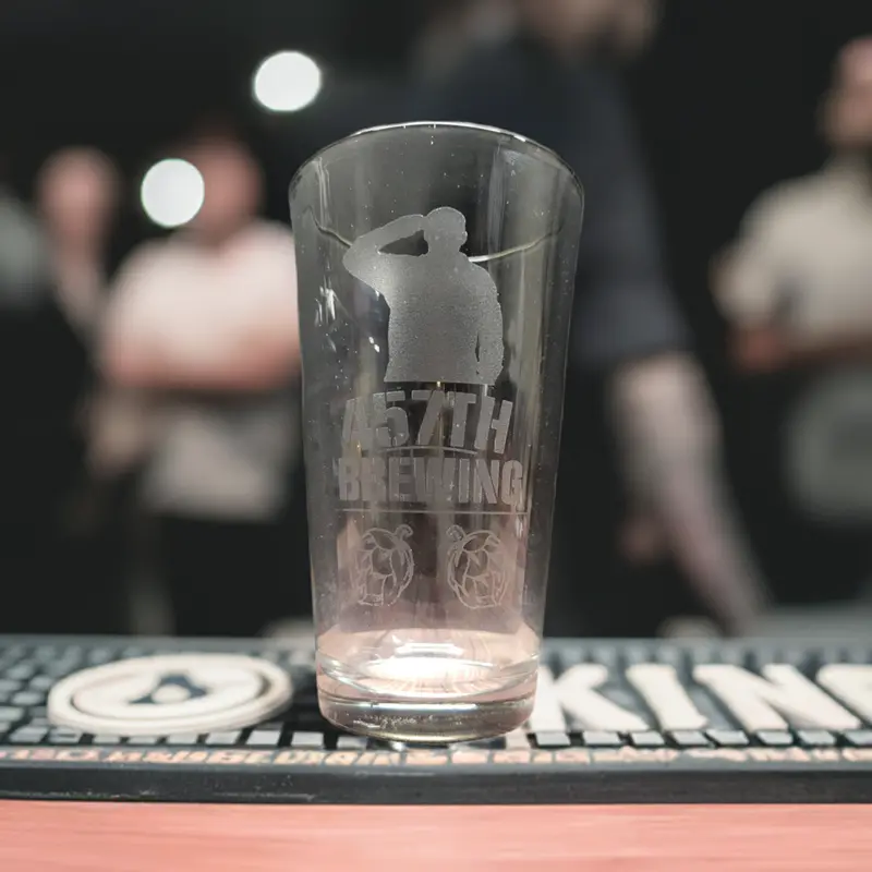 16Oz Craft Beer Pint Glass – Classic Silhouette 1