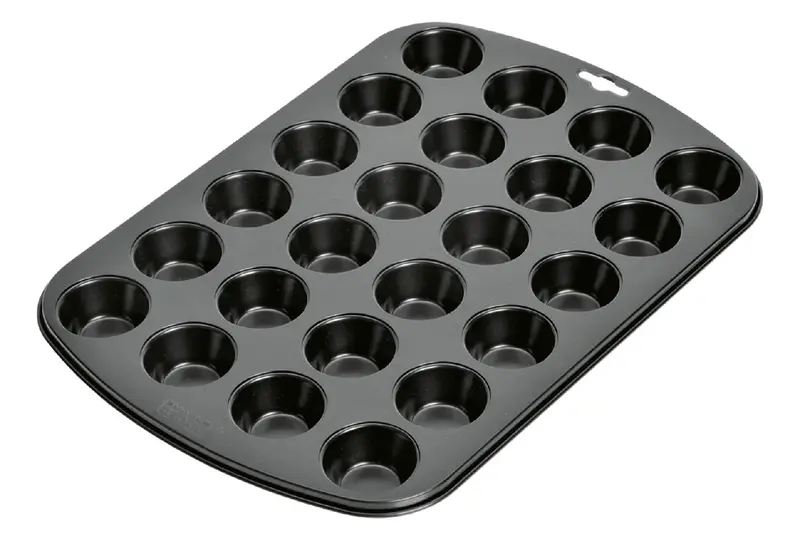 24-Cavity Mini Muffin Pan – 4.5 Cm Diameter Cups 1