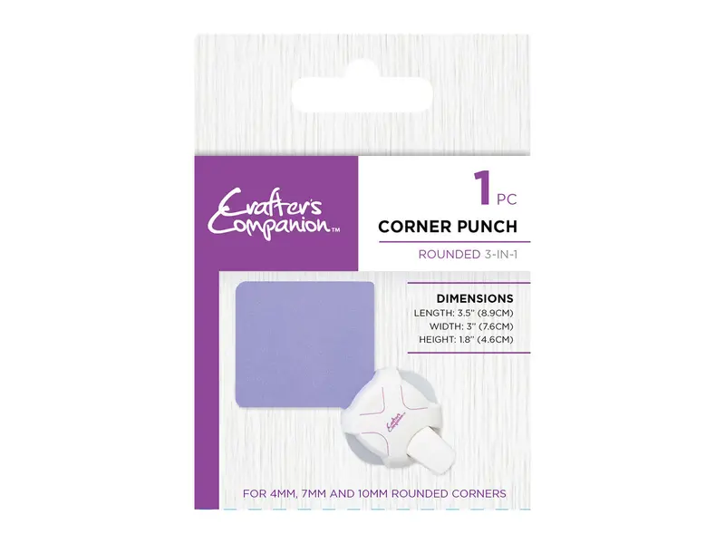 3-In-1 Rounded Corner Punch – Adjustable Radius For Cards & Photos 1