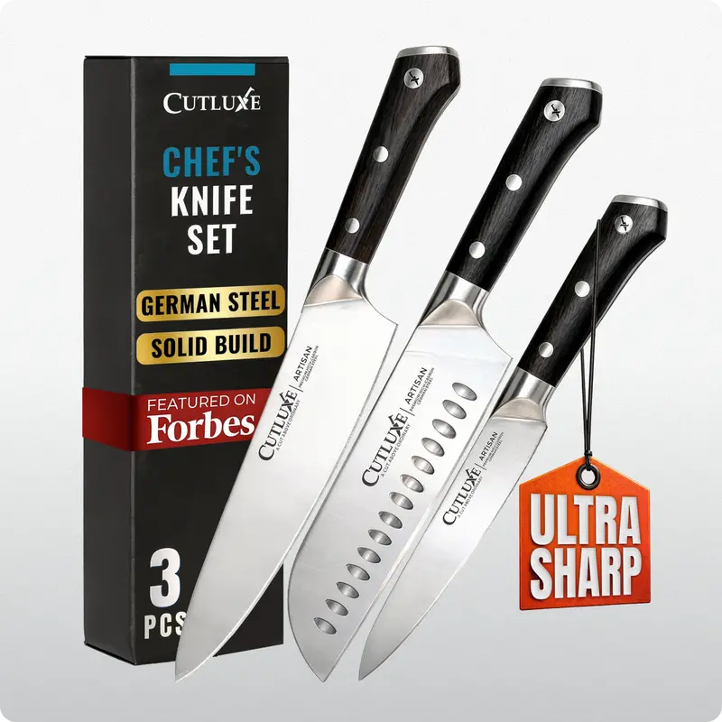 3-Piece Professional Chef Knife Set 1