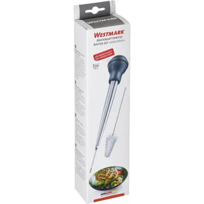 3-Piece Stainless Steel Roasting Basting Injector 1