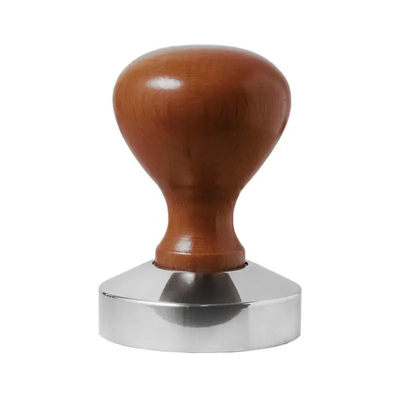 52 Mm Wooden-Knob Tamper For La Pavoni Espresso Machines 1