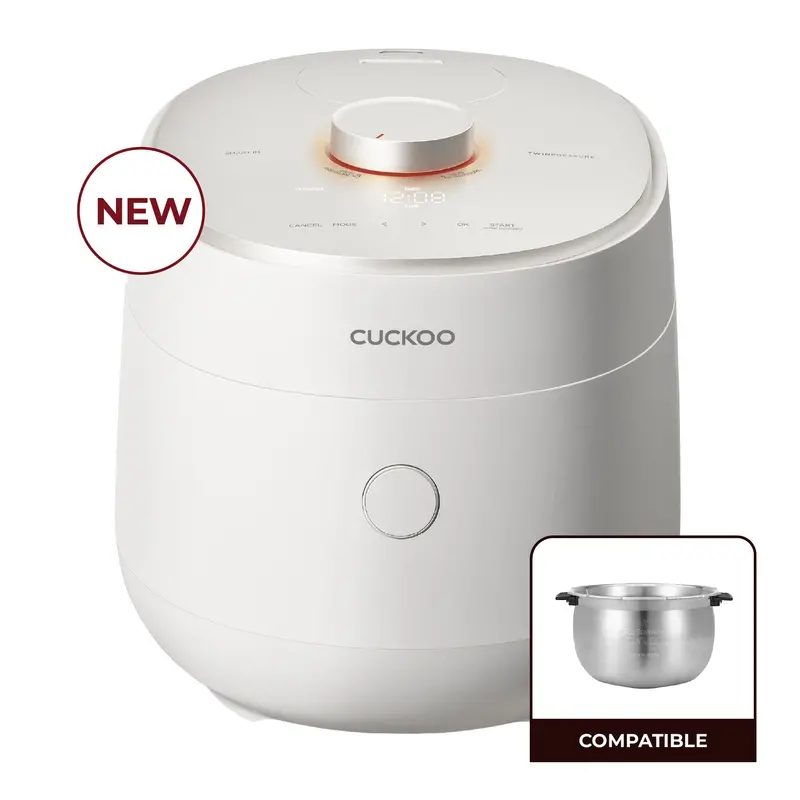 6-Cup Ih Twin Pressure Rice Cooker – Prestige Silence Lumin Model Crp-Ohtr0609Fw 1