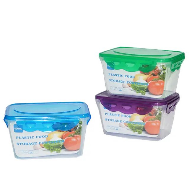 800-Milliliter Lightweight Plastic Food Storage Box 1