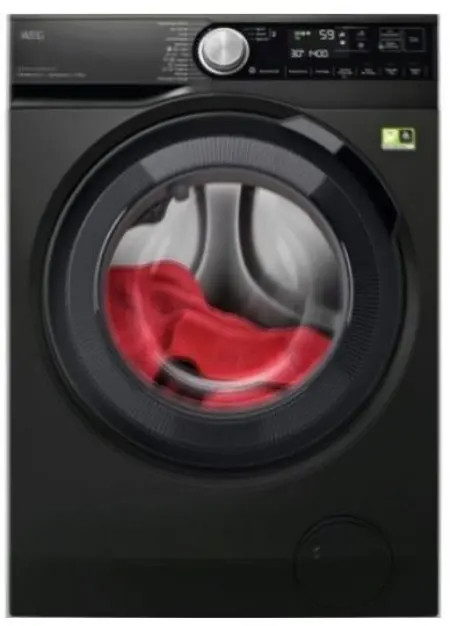 Aeg 11 Kg A+++ Front-Load Washing Machine Featuring Inverter Tech & 1400 Rpm – Matte Black 1