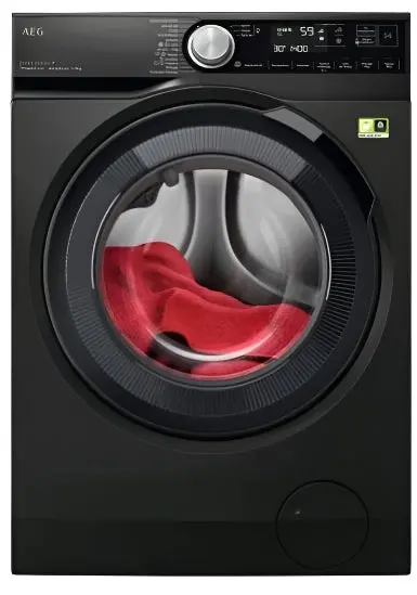 Aeg 8 Kg A+++ Front-Load Washer With 1400 Rpm Spin Speed – Matte Black 1
