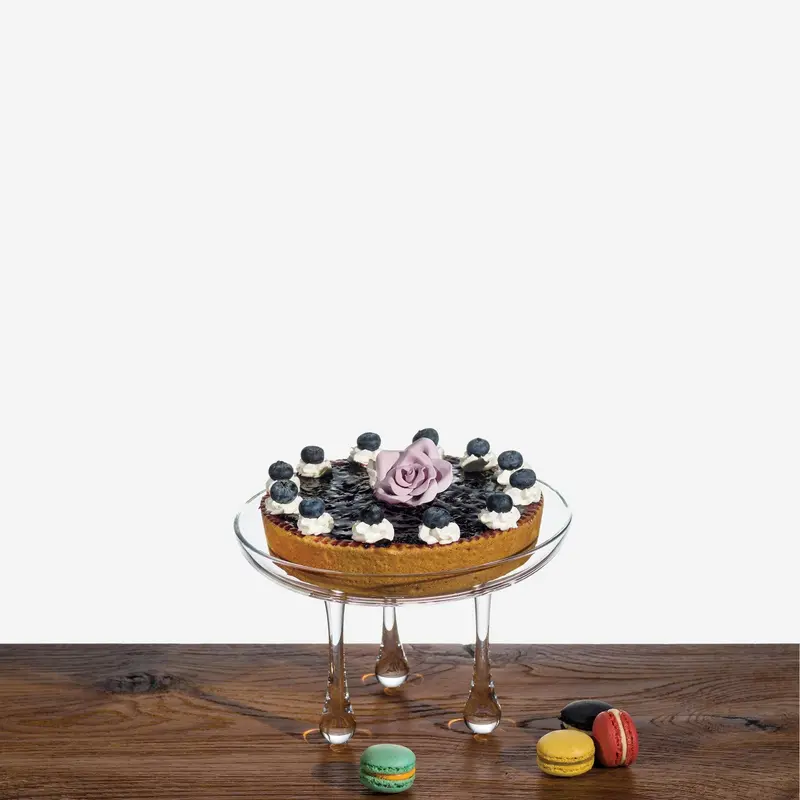 Agilla Glass Serving Stand 1