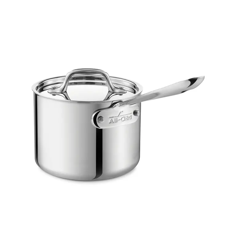All-Clad D3 2-Quart Stainless Saucepan 1
