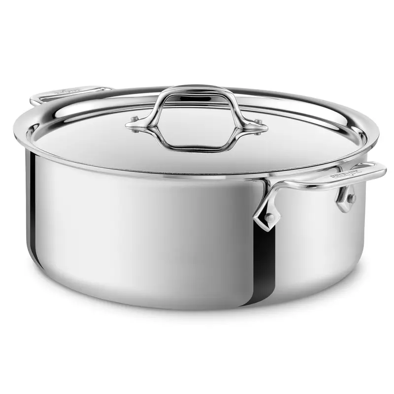 All-Clad D3 6-Quart Stainless Stock Pot 1
