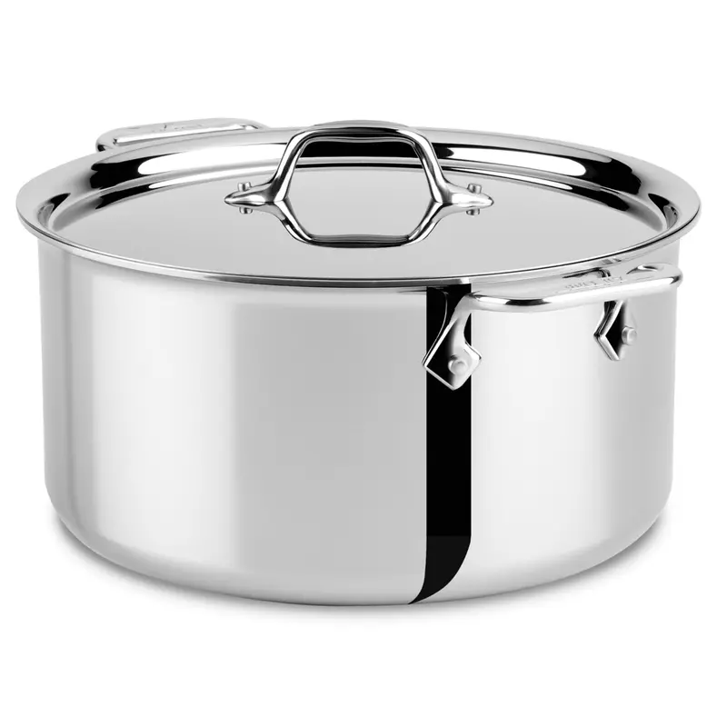 All-Clad D3 8-Quart Stainless Steel Stock Pot 1