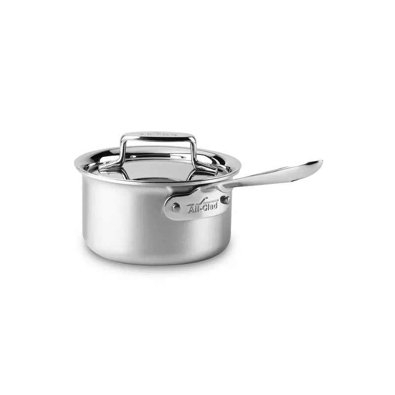 All-Clad D5 1.5-Quart Brushed Stainless Saucepan 1