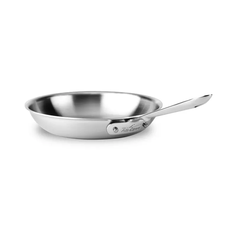All-Clad D5 Brushed Stainless 8-Inch Fry Pan – Even-Heat Skillet 1