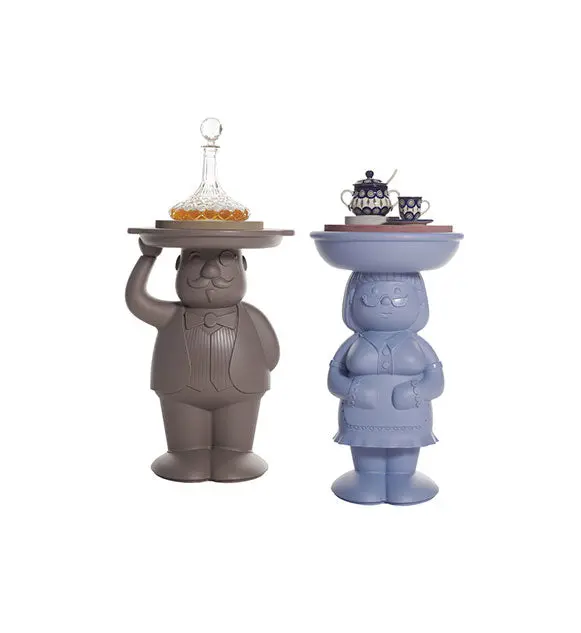 Amanda & Ambrogio Wooden Serving Tray By Slide Design 1