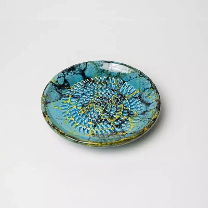 Arctic-Style Ceramic Grater "Tundra" – 12 Cm Fine-Grain Tool For Aromatic Roots & Seasonings 1