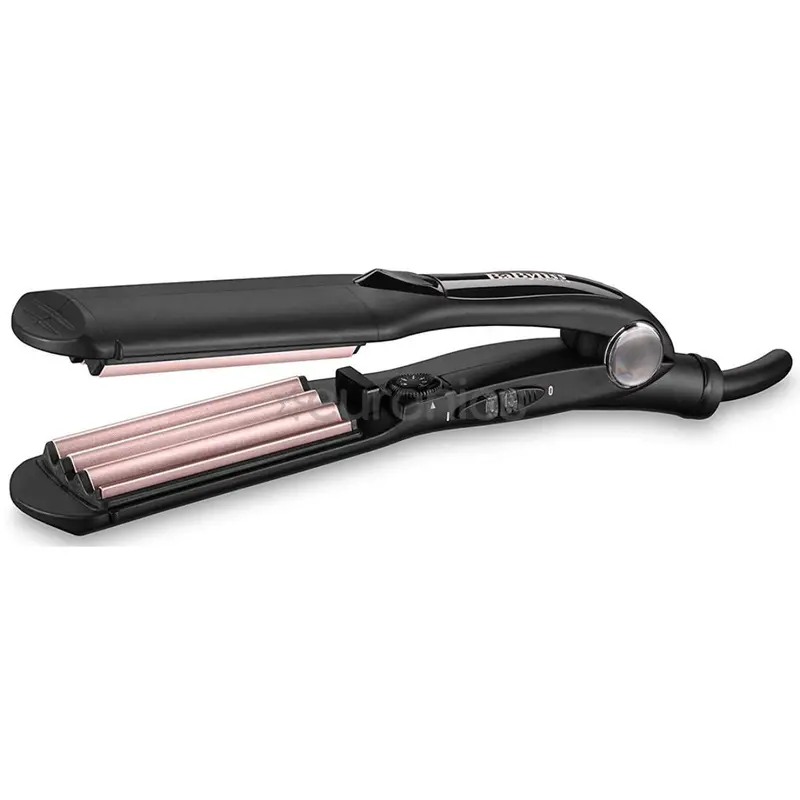 Babyliss Ceramic Crimper – 10 Heat Settings (120–210°C), Tourmaline Infused, Black 1