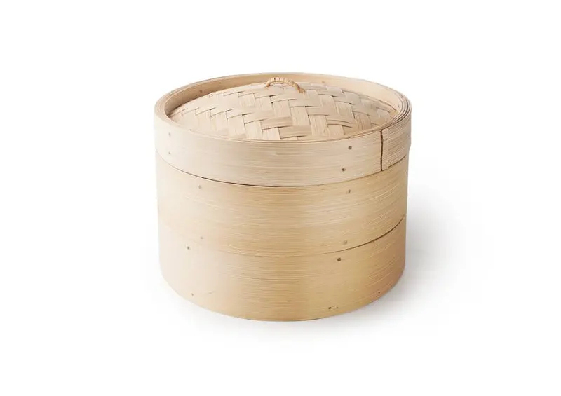 Bamboo Steamer Basket – 26 Cm Diameter, 16 Cm Height 1