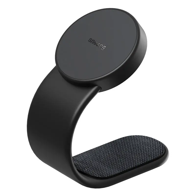 Baseus C02 Magnetic Phone Mount – Strong Neodymium Grip For Dash Or Desk, Black 1
