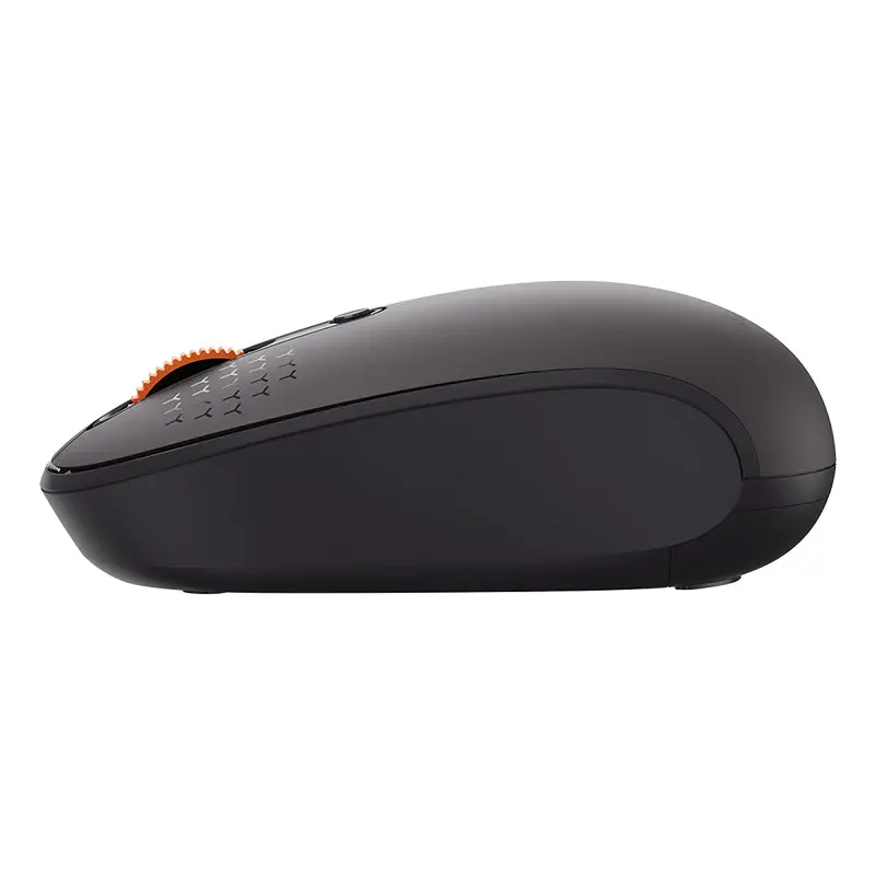 Baseus F01B Tri-Mode Wireless Mouse – Ergonomic Frosted Gray Design With Bluetooth/2.4G/Usb 1