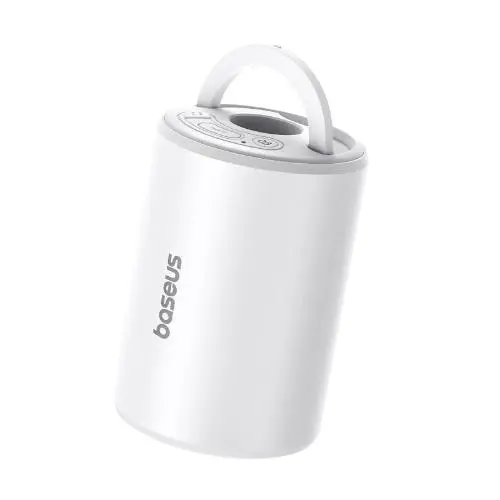 Baseus Pocket Go Pro Portable Air Compressor – Digital Display, Stellar White 1