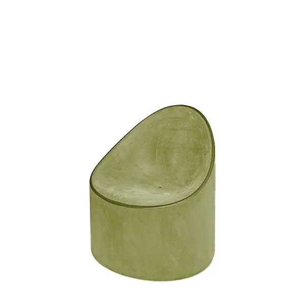 Bay Armchair In Moleskin Fabric By Raffaella Mangiarotti 4