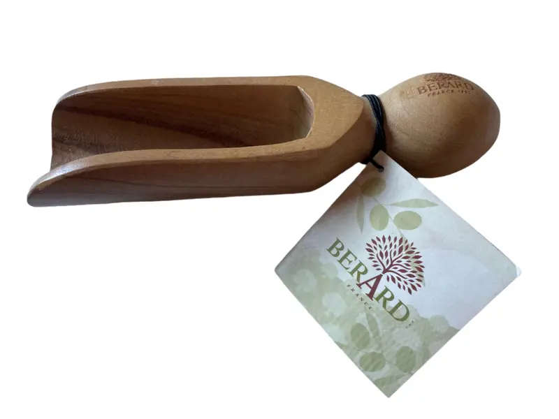 Berard 15 Cm Wooden Salt Scoop 1