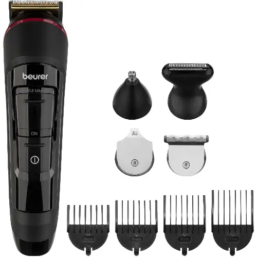 Beurer Full-Body Grooming Kit With 11 Precision Attachments For Trimming & Shaving – Black 1