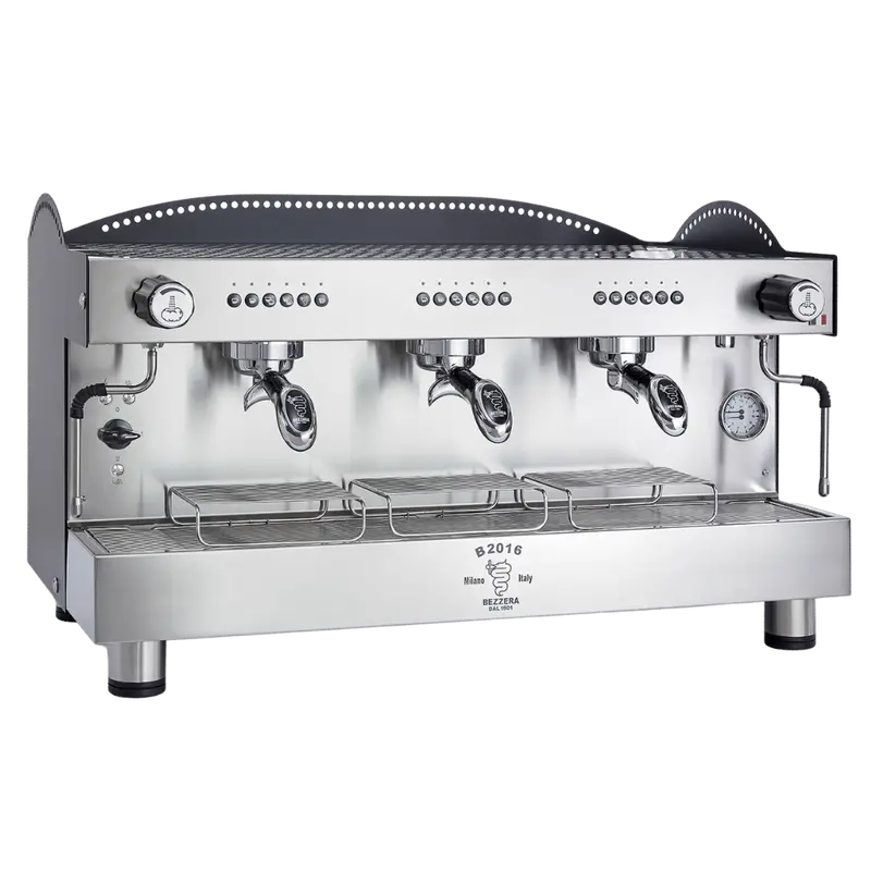 Bezzera B2016 3-Group Automatic Espresso Machine For High-Volume Settings 1