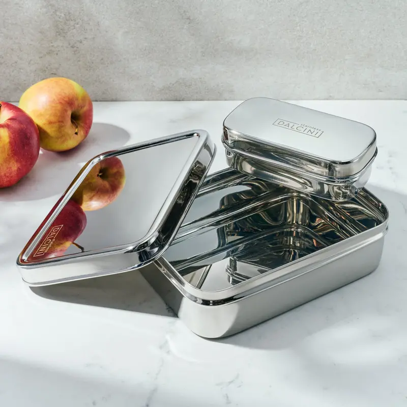 Bistro + Little Snacker Duo – Top-Rated 2-Piece Stainless Steel Lunch & Snack Bundle 1