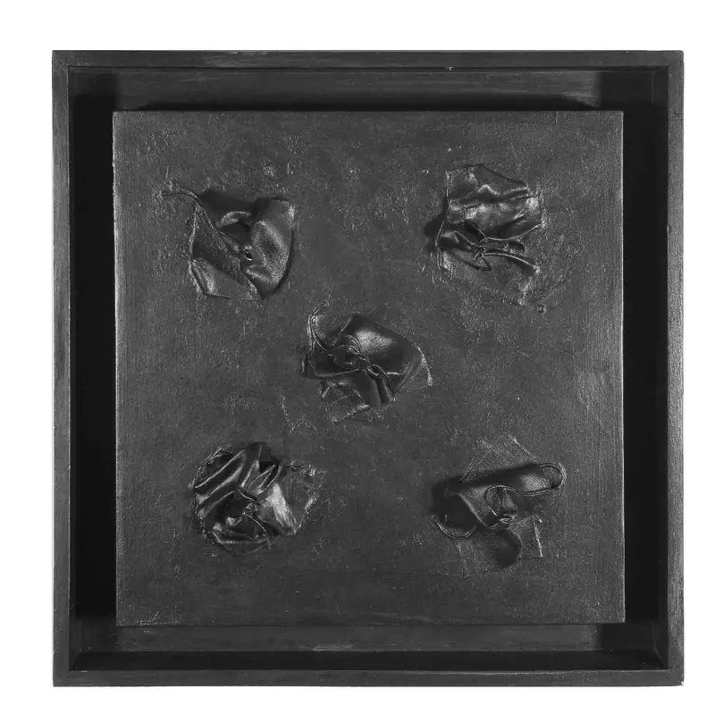 Black Universal Knowledge Sculpture 2
