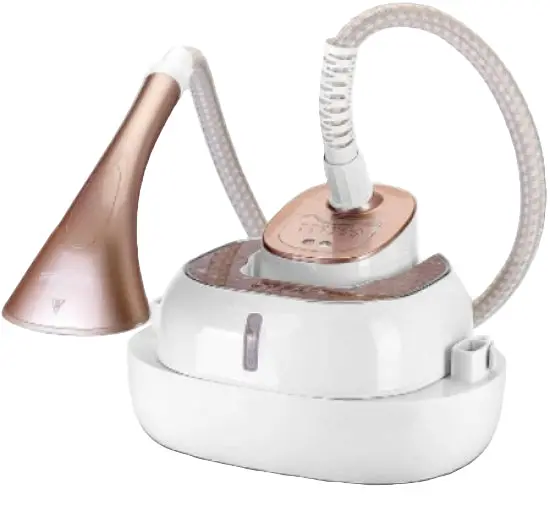 Black+Decker Dual-Mount Digital Garment Steamer – 2L Tank, 2000W, White 1