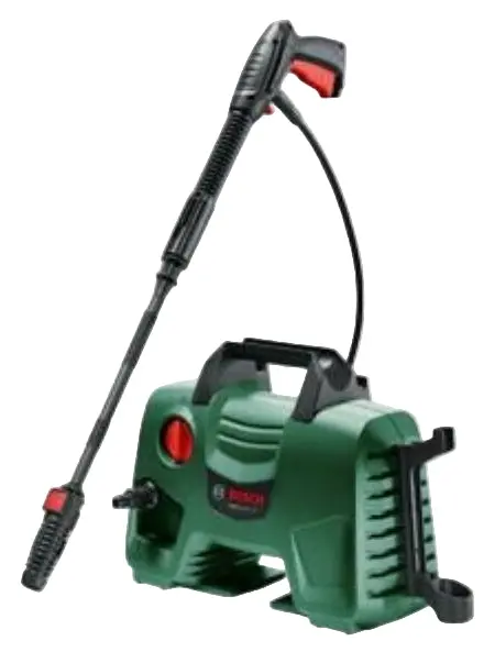Bosch 110 Bar High-Pressure Washer – 3M Hose, Compact Green Unit 1
