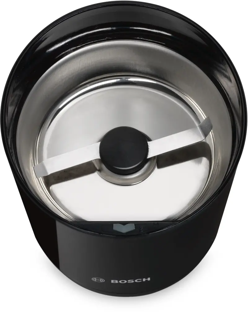Bosch 180W Premium Coffee Grinder – Compact Black Electric Burr Grinder 1