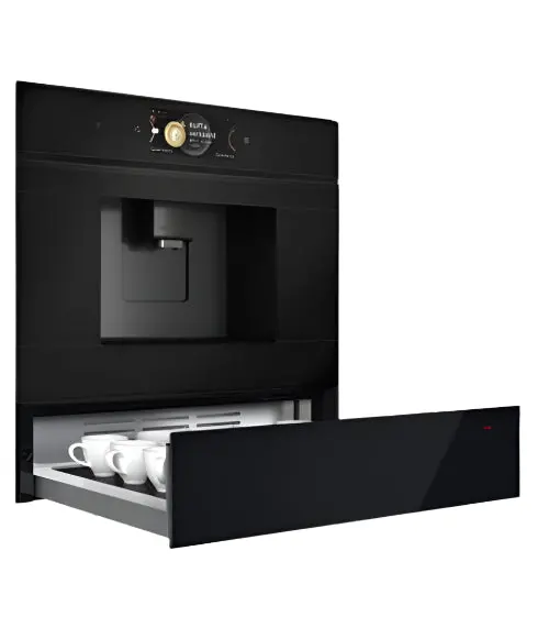 Bosch Series 8 Warming Drawer – 14 Cm Slim Profile, 22 L Volume, Accent Line, Black 1
