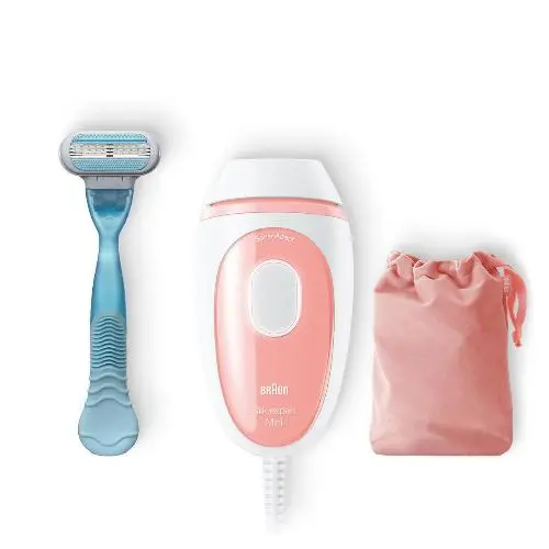 Braun Ipl Hair Removal Device – 300,000 Flashes, Gentle Pink Beauty Tool 1
