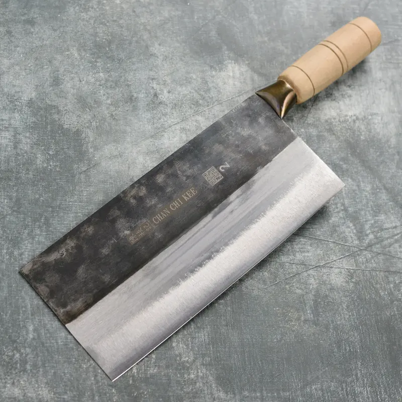 Cck Carbon Steel 8.7-Inch Chinese Cleaver – Slicer Design 1
