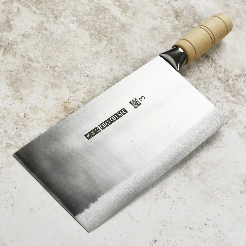 Cck Polished Carbon Steel 9-Inch Chinese Cleaver – Slicer Edition 1