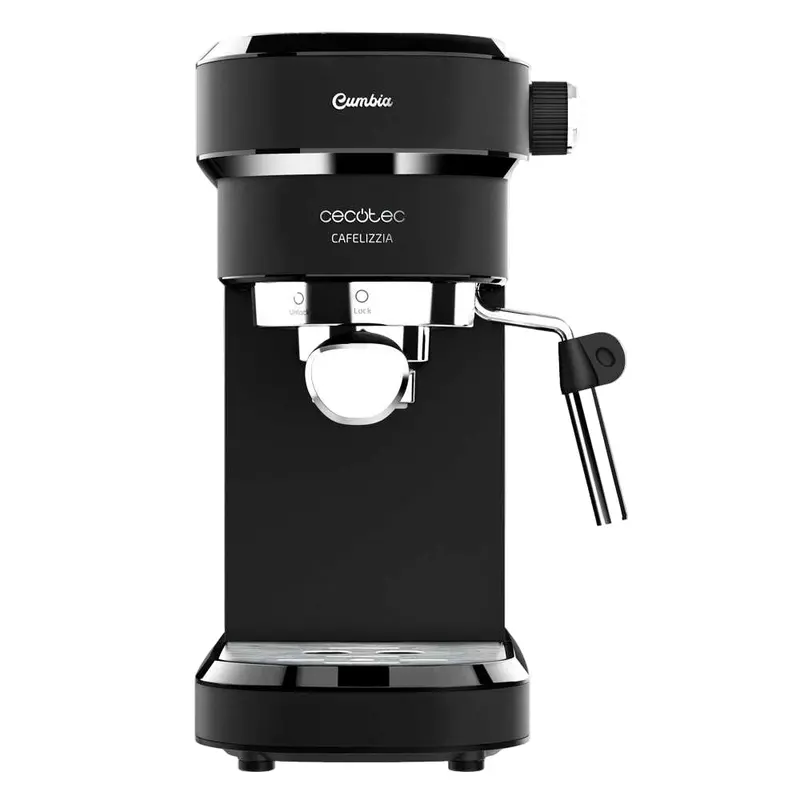 Cecotec Cafelizzia High-Pressure Espresso Maker – 120-Bar Extraction, 1.2L, Glossy Black 1