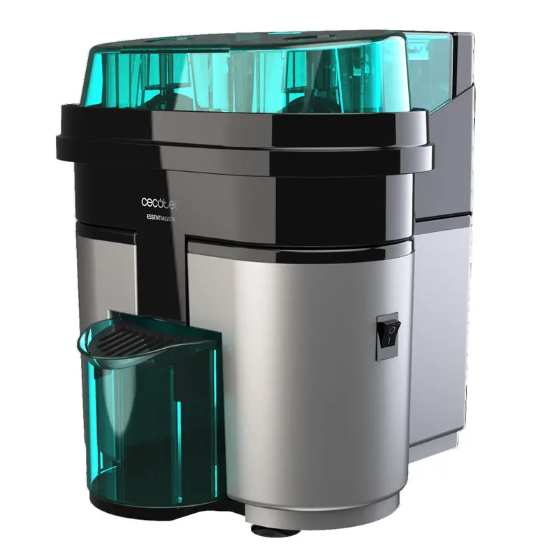 Cecotec Essential Vita Twice Juicer – 500Ml Dual-Chamber, 80W Quiet Operation, Matte Black 1