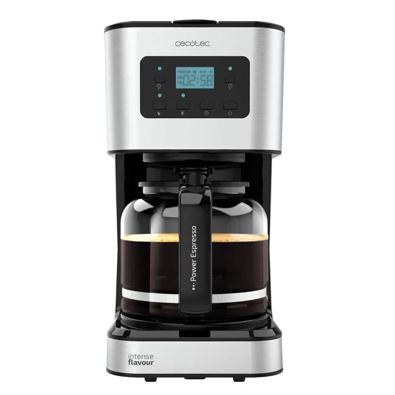 Cecotec Smart Drip Coffee Maker: Programmable Timer, 1.5L, 980W, Stainless Steel Housing 1