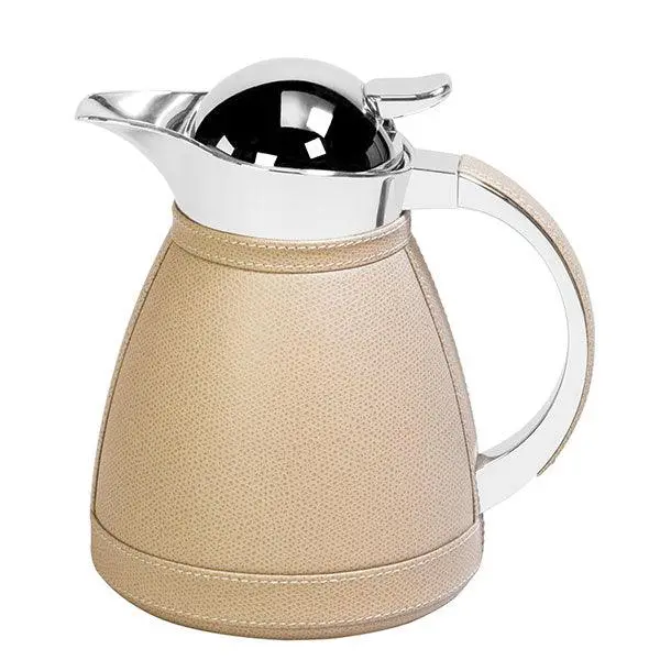 Chantilly Leather-Finished Glass Carafes 1