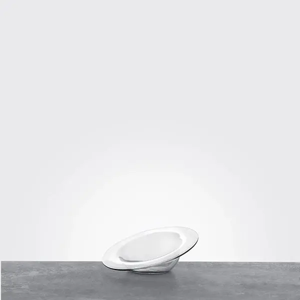 Chapeau Small Inclined Plate – Compact Angled Serving Tray For Appetizers 1