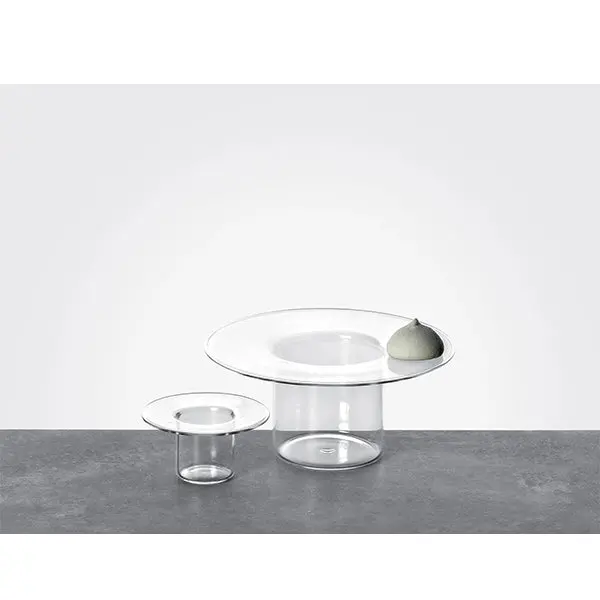 Chaplin Deep-Dish Glass Serving Plate 1