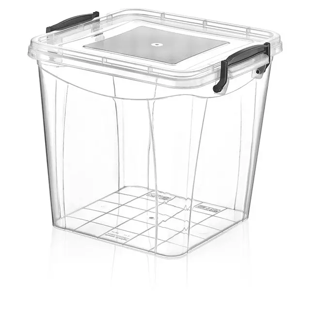 Clear Plastic Storage Container With Lid 1