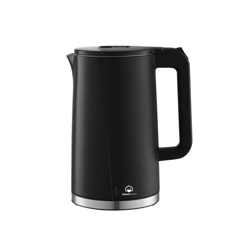 Compact Electric Water Kettle – 1.7L, 2200W, Sleek Black Finish 1