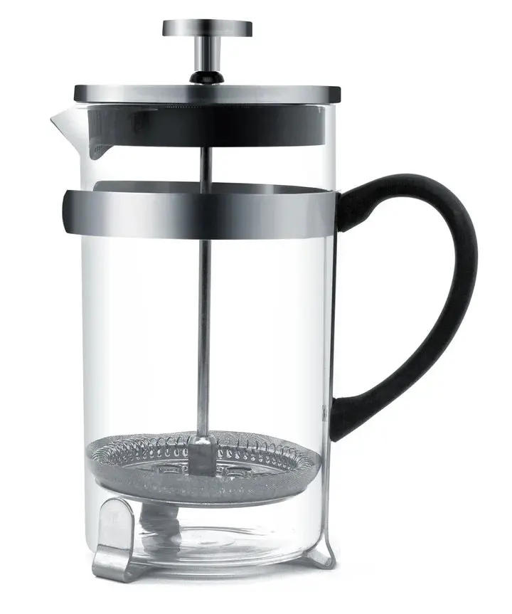 Compact French Press – 350Ml Heat-Resistant Glass & Stainless Steel 1