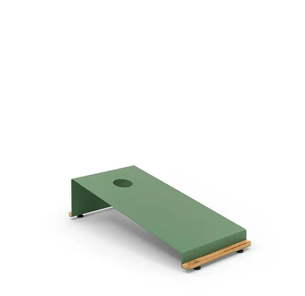 Cornelius Cornhole Game Set In Emerald Green • Fas Pendezza 1