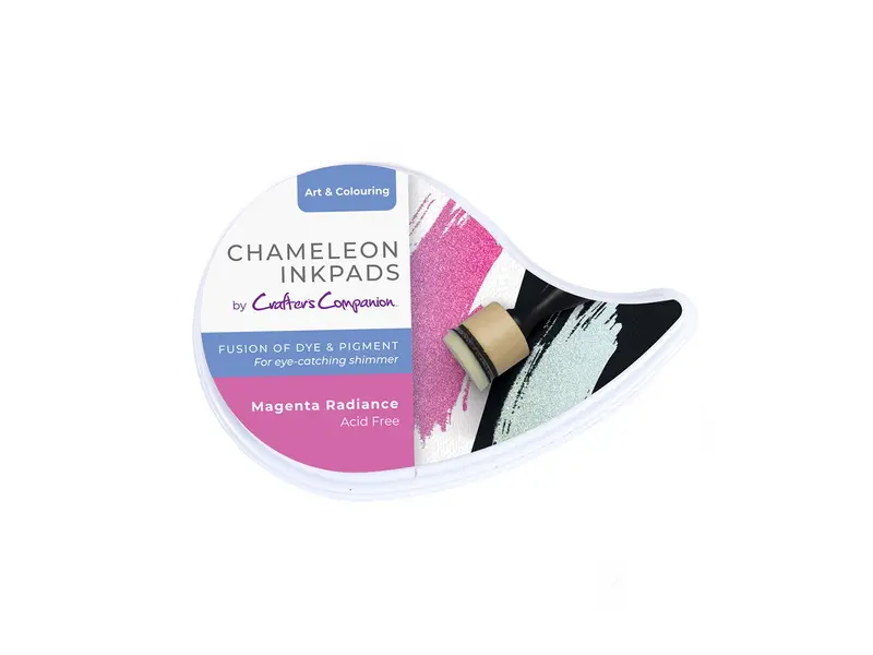 Crafter'S Companion Chameleon Alcohol Inkpad – Magenta Radiance Tone 1